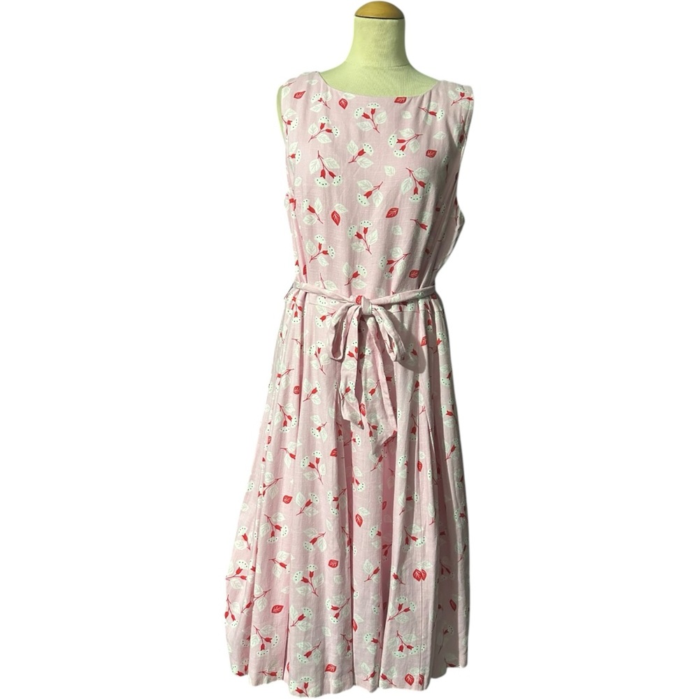 Anne Klein Fit Flare Yosemite Aster Combo NWT Dress Pink Size 16 - Picture 2 of 5